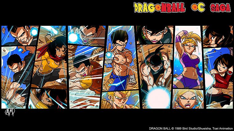 cartoons, Dragon Ball Kai, anime, ganassa, manga, Dragon Ball, fan art, Dragonball - desktop wallpaper
