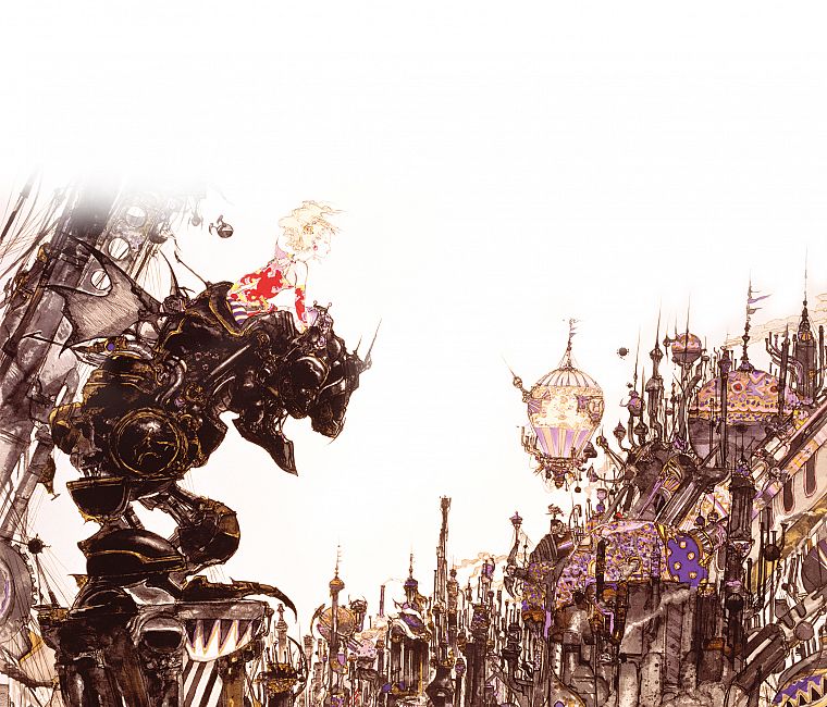 Yoshitaka Amano, Final Fantasy IX, Final Fantasy VI - desktop wallpaper