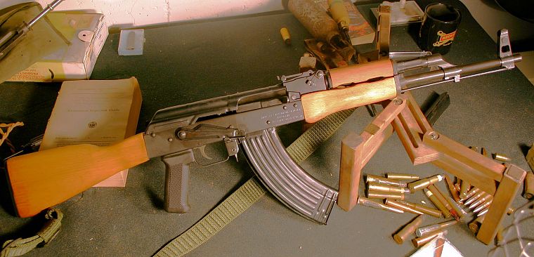 weapons, Romania, AK-47, 7.62x39mm, AKS, Semi auto - desktop wallpaper