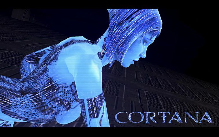 Cortana, Halo - desktop wallpaper
