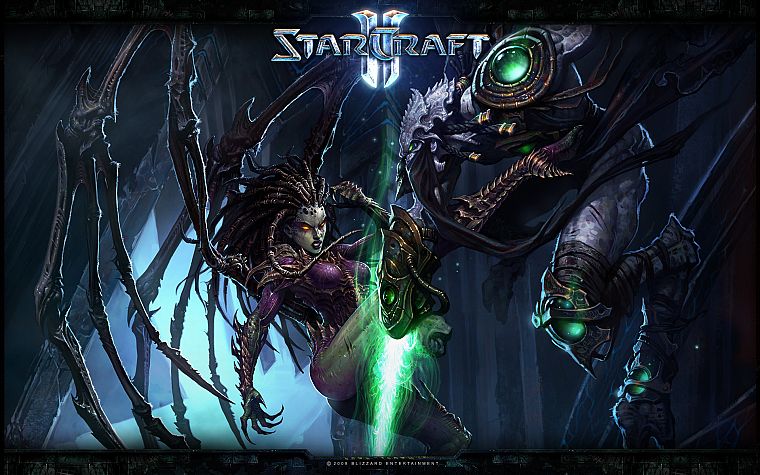 Sarah Kerrigan Queen Of Blades, StarCraft II, Zeratul - desktop wallpaper