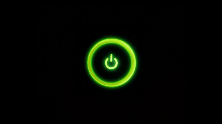 green, power button, Xbox 360 - desktop wallpaper