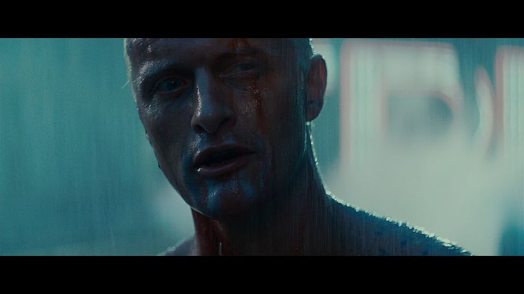 Blade Runner, screenshots, Rutger Hauer - desktop wallpaper