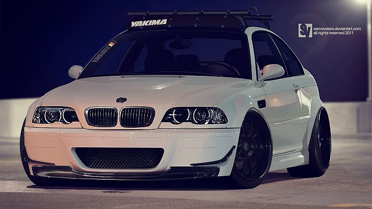 cars, BMW M3, BMW E46 - desktop wallpaper
