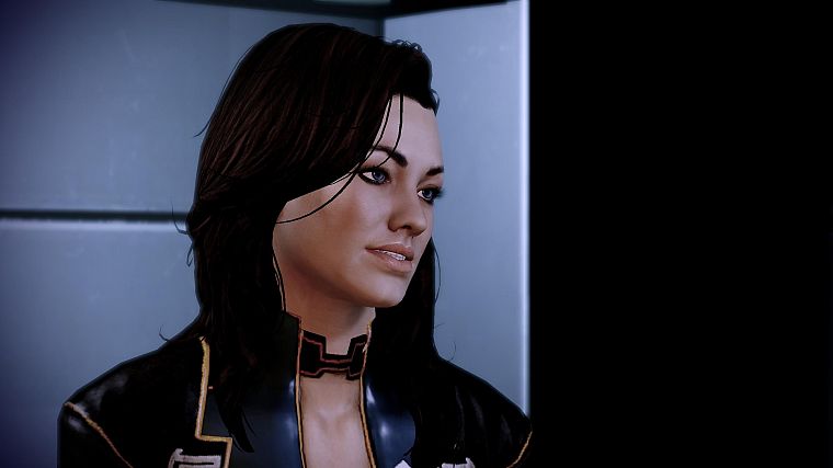 video games, Mass Effect, screenshots, Miranda Lawson, BioWare, Mass Effect 2 - desktop wallpaper