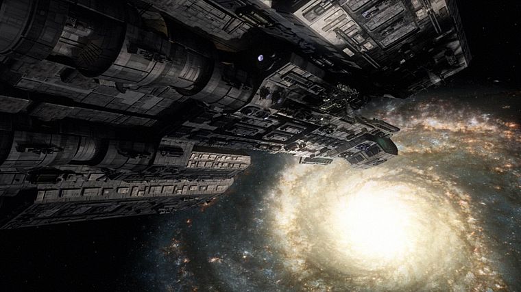 galaxies, Stargate Atlantis, Stargate, spaceships, science fiction, Daedalus Stargate Atlantis - desktop wallpaper