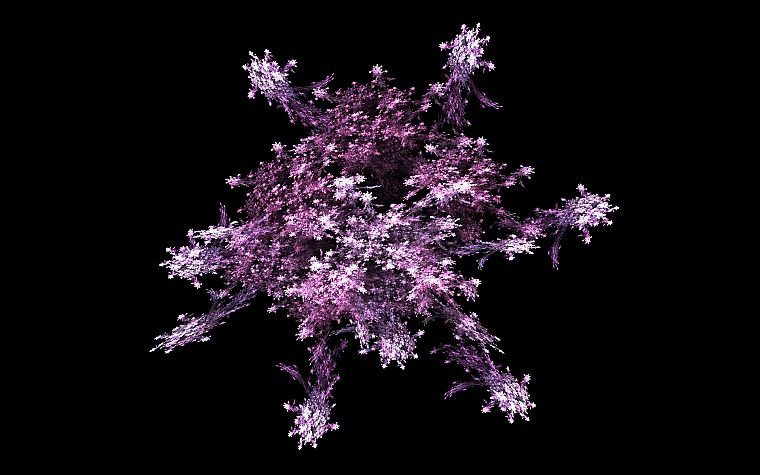 fractals, purple - desktop wallpaper