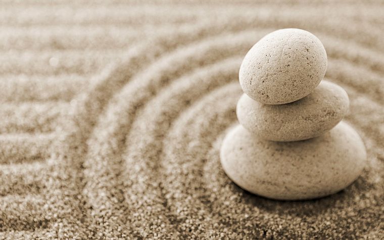 stones, zen, pebbles - desktop wallpaper