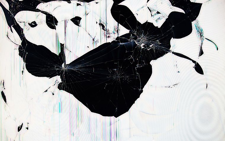abstract, monochrome - desktop wallpaper