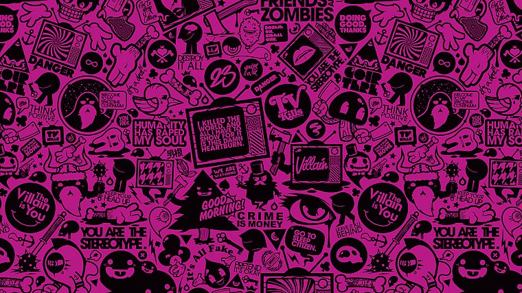 pink, JThree Concepts, Jared Nickerson - desktop wallpaper