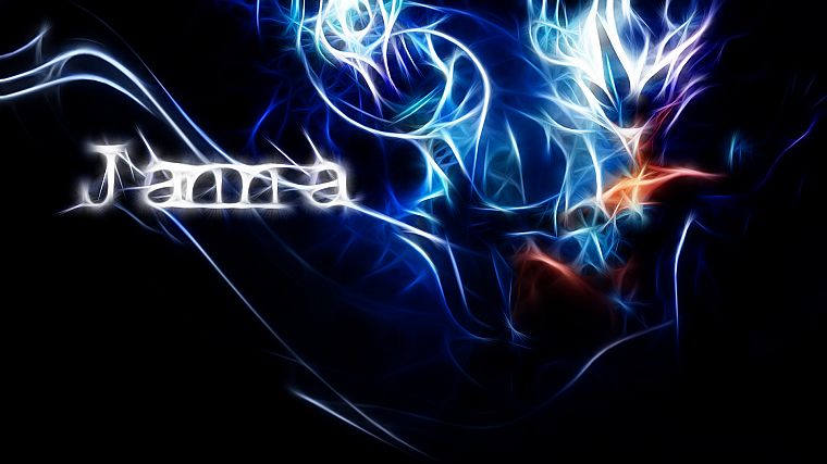 Fractalius, League of Legends, Janna the Storms Fury - desktop wallpaper