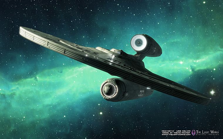 movies, Star Trek, USS Kelvin - desktop wallpaper
