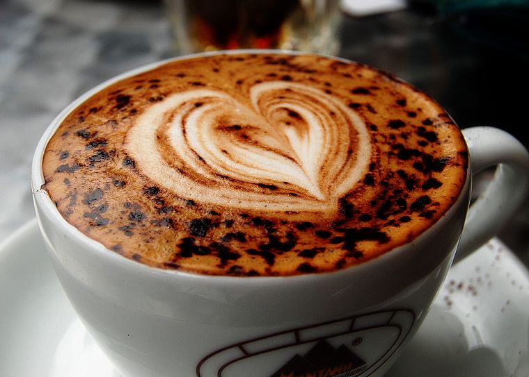 coffee, latte art - desktop wallpaper