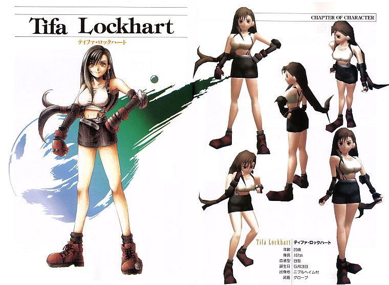 Final Fantasy VII, video games, Tifa Lockheart - desktop wallpaper