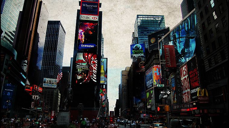 New York City, Times Square - desktop wallpaper