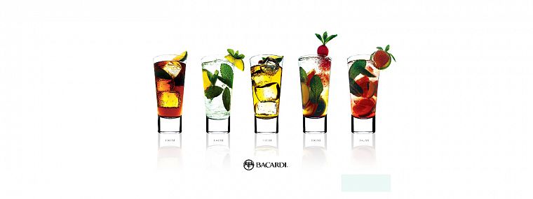 cocktail, Bacardi - desktop wallpaper