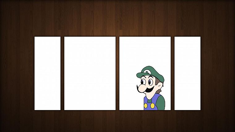 Luigi, weegee - desktop wallpaper
