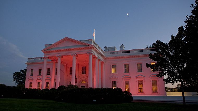 The White House, glow, White House - desktop wallpaper