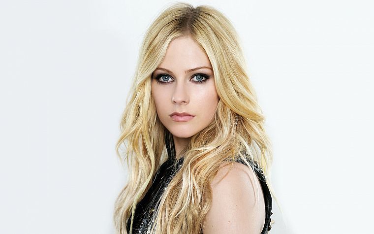 blondes, women, Avril Lavigne, celebrity, singers - desktop wallpaper