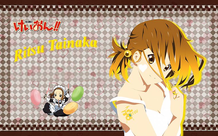 K-ON!, Tainaka Ritsu - desktop wallpaper