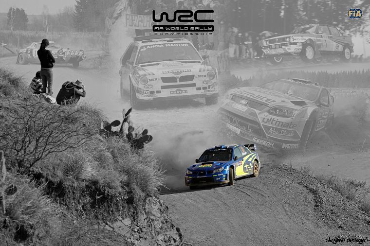 Subaru Impreza WRC, racing - desktop wallpaper