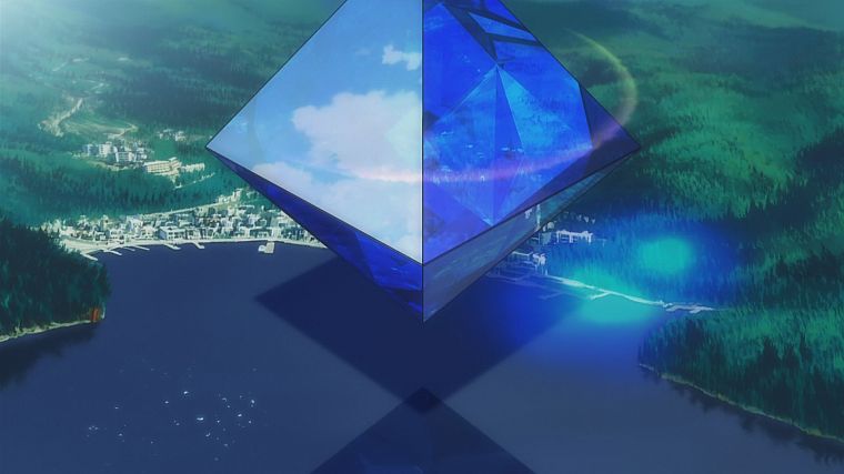 Neon Genesis Evangelion, anime, Ramiel - desktop wallpaper