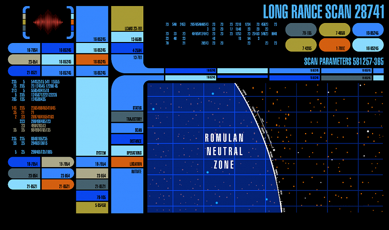 Star Trek, Star Trek The Next Generation, LCARS - desktop wallpaper