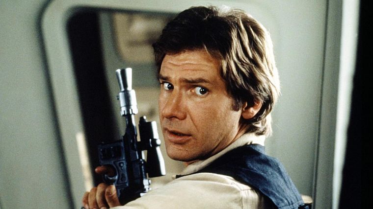 Star Wars, Han Solo, Harrison Ford - desktop wallpaper