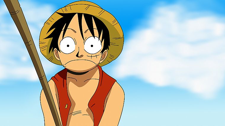 One Piece (anime), straw hat, Monkey D Luffy - desktop wallpaper