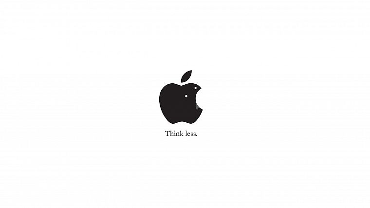 Apple Inc., operating system wars, logos - desktop wallpaper