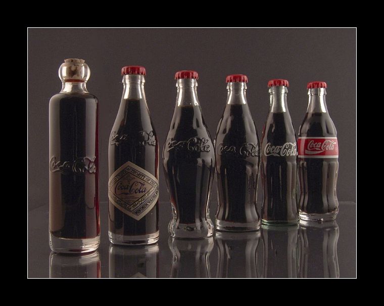 vintage, bottles, Coca-Cola - desktop wallpaper