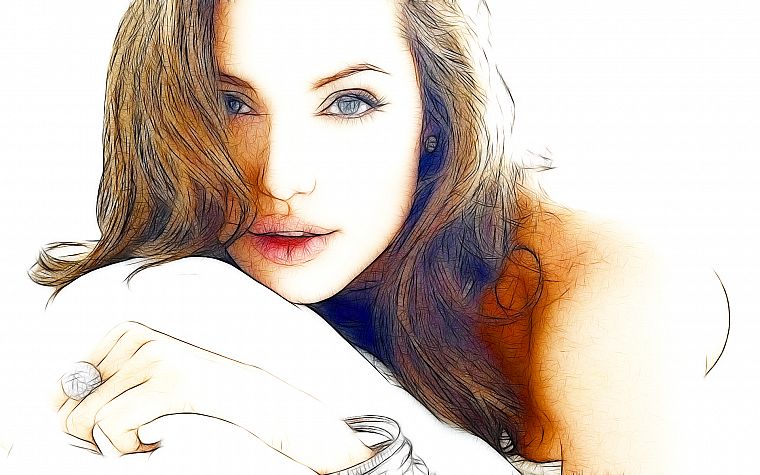 Angelina Jolie - desktop wallpaper