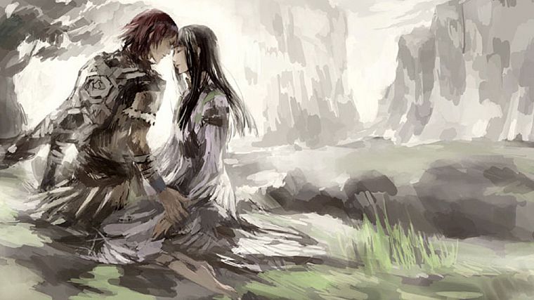 couple, Shadow of the Colossus, Wander (Character) - desktop wallpaper