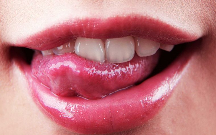 lips, tongue - desktop wallpaper