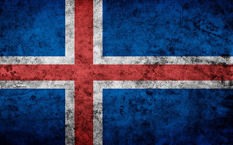 flags, Iceland - desktop wallpaper