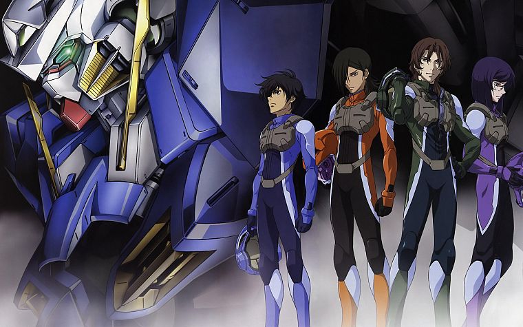lockon stratos, Gundam 00, Tieria Erde, Setsuna F. Seiei, halleluja haptism - desktop wallpaper