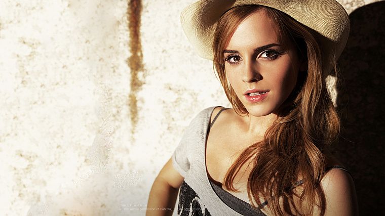 brunettes, women, Emma Watson, actress - desktop wallpaper