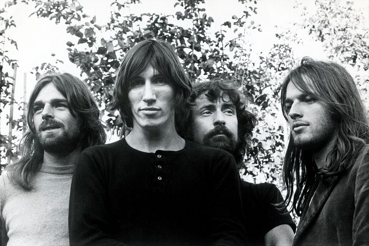 Pink Floyd, grayscale, monochrome - desktop wallpaper
