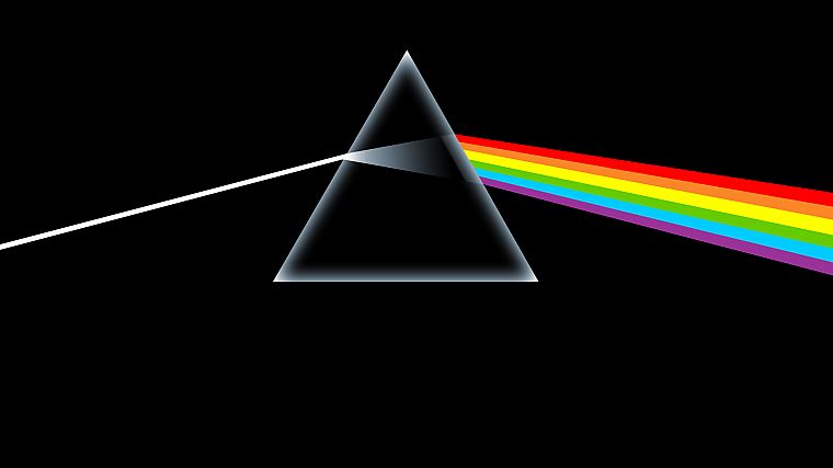 Pink Floyd, prism, rainbows - desktop wallpaper