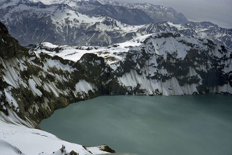 mountains, landscapes, snow, Alaska, lakes, National Park - desktop wallpaper