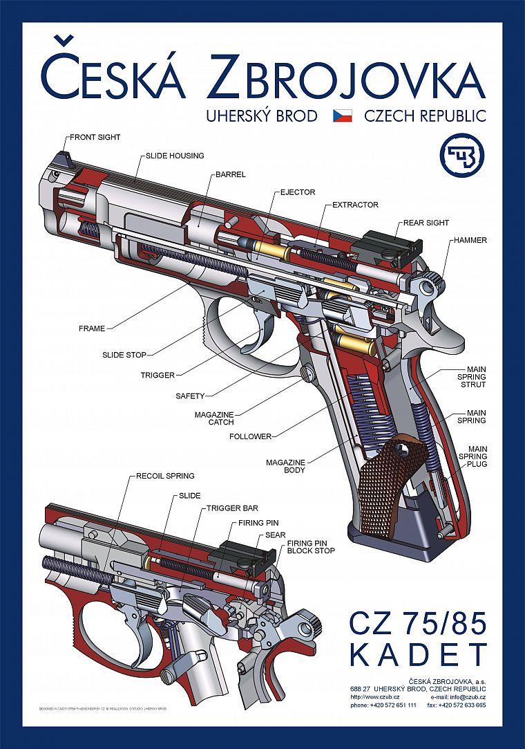 guns, weapons, infographics, handguns - desktop wallpaper