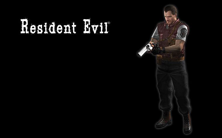 Resident Evil, Barry Burton - desktop wallpaper