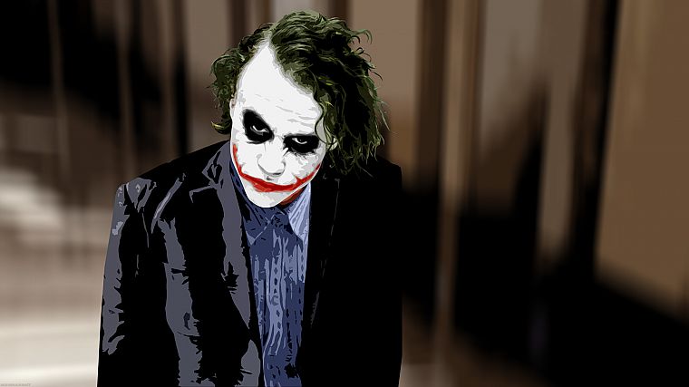 The Joker, Heath Ledger - desktop wallpaper