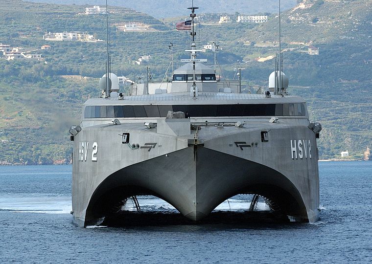 ships, navy, vehicles, catamaran - desktop wallpaper