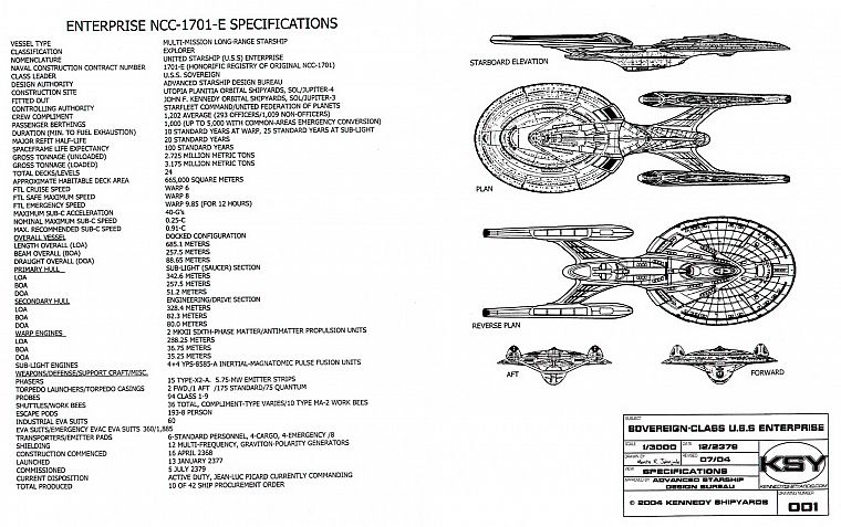 Star Trek, sheet, sovereign, spaceships, vehicles, Star Trek schematics - desktop wallpaper
