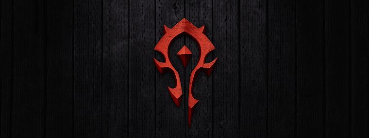 World of Warcraft, crest, horde - desktop wallpaper