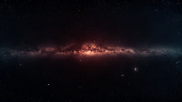 outer space, stars, galaxies, astronomy, digital art, cosmic - desktop wallpaper