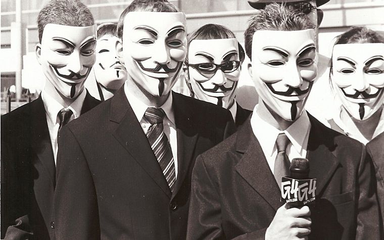 Anonymous, Guy Fawkes - desktop wallpaper