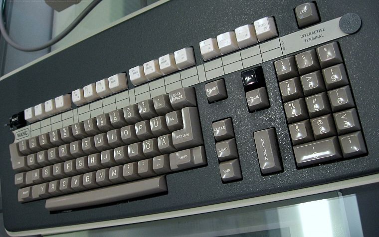 keyboards, computers history, Marcin Wichary - desktop wallpaper