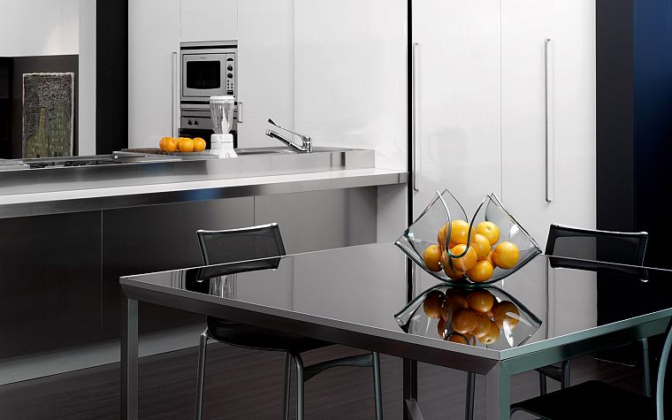 kitchen, interior, modern - desktop wallpaper